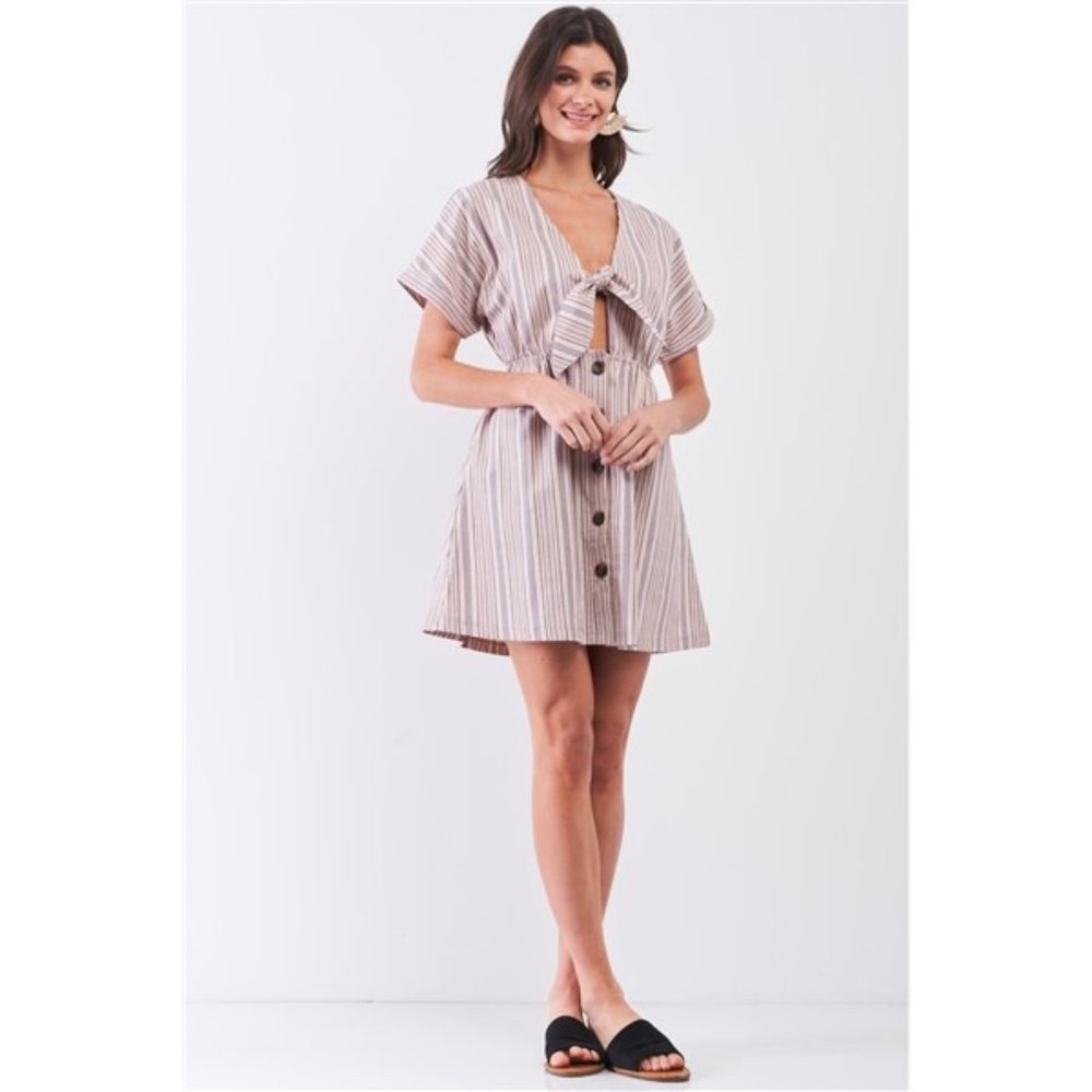 90's Mini Shirt Dress - Picture 4 of 6